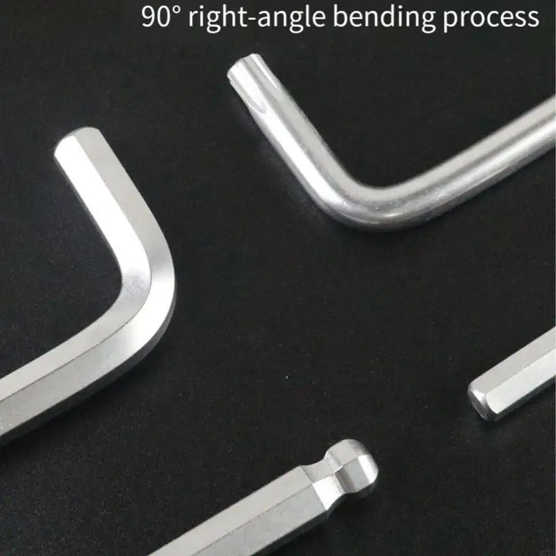 M7DA 9 قطعة L نوع مجموعة مفاتيح سداسية من الفولاذ أداة يدوية مفتاح سداسي لإصلاح السيارات #2