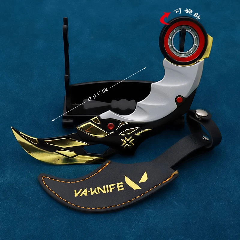 سلاح الشجاعة أبطال Karambit مخلب سكين لعبة الطرفية 16 سنتيمتر سلاح السيف المعدني نموذج اكسسوارات الحلي لعبة الأولاد هدية
