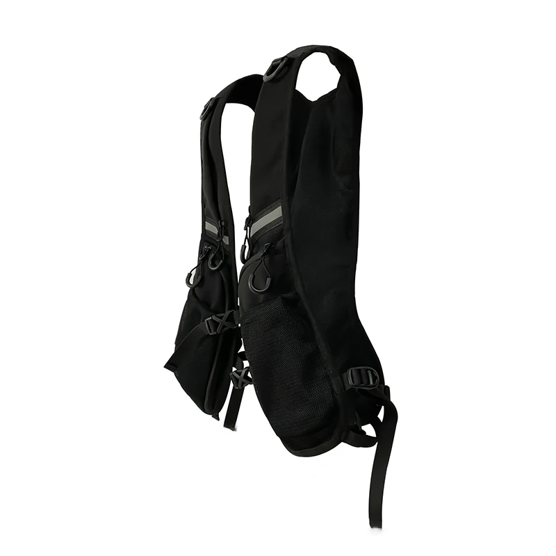 الهيب هوب الشارع الشهير الصدر تلاعب حقيبة للرجال عادية التكتيكية سترة الظهر متعددة الوظائف الصدر حزم الذكور جيوب تخزين النايلون