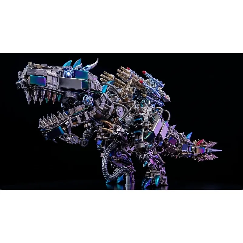 Difficult Metal Mechanical Assembly Model Building Block 3D Huge Ornament
