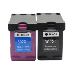 Compatible with HP 302XL ink cartridge for HP302 302 XL Deskjet 1110 2130 1112 3630 3632 3830 4650 4652 4528 4527 4523 Printer