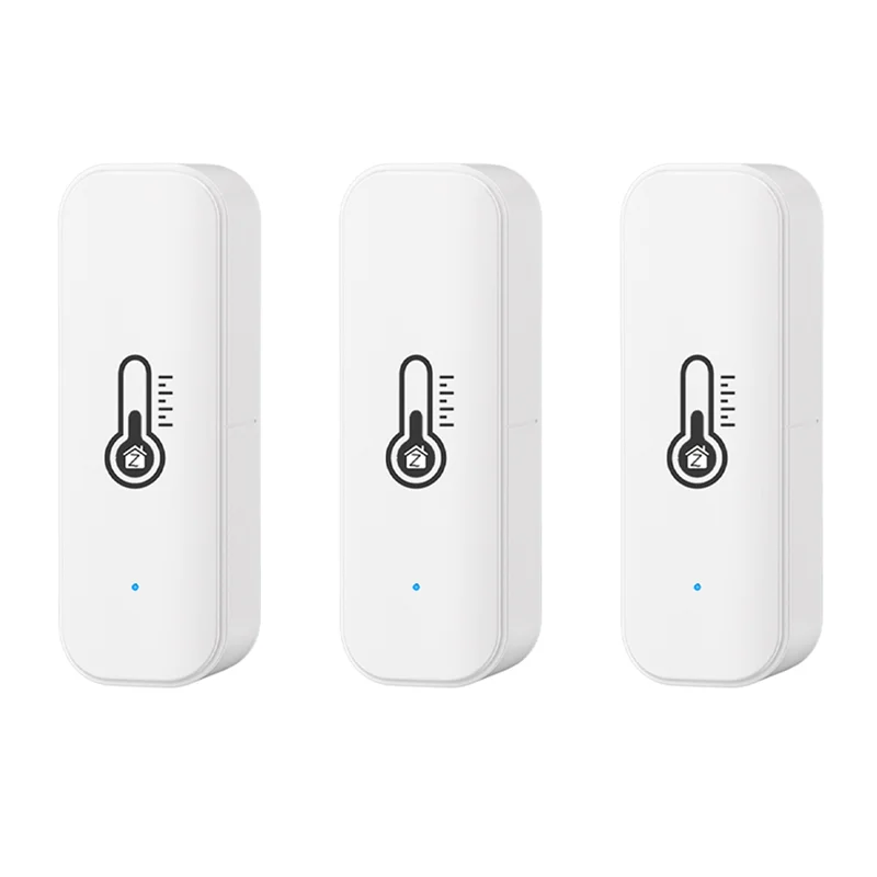 

3X датчик температуры и влажности Tuya Zigbee, датчики температуры для умного дома, работает с Alexa Google Assistant Smart Life-Y47A