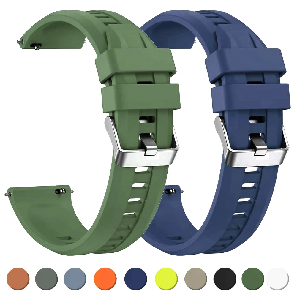 22Mm Silicone Band … - image