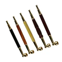 Dry Tobacco Pipe Red Sandalwood  Pure Copper Cigarette holder Old pipe Smoking Set Handmade Pipe