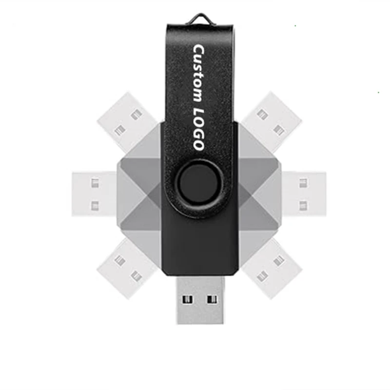 레이저 조각 로고 컬러 금속 클립, USB 2.0 플래시 드라이브, 무료 커스텀, 4GB, 8GB, 16GB, 32GB, 64GB, 128GB