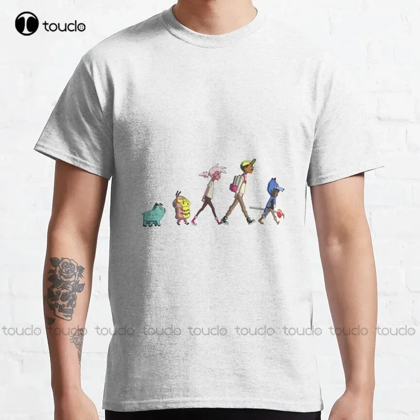 Wolf, Benson, Kipo, Dave, Benson - Kipo And The Age Of Wonderbeasts  Classic T-Shirt Mens Big And Tall Shirts Custom Gift Xs-5Xl