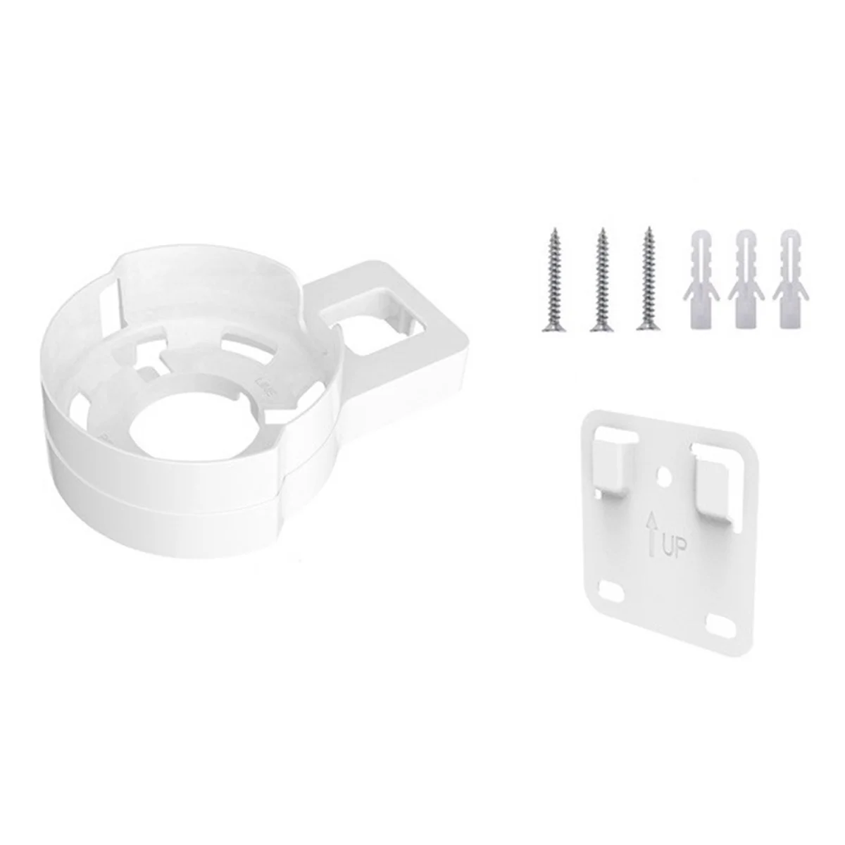 AA87Wall Mount สําหรับ TP-Link Deco X90 X95 XE200 WiFi 6 Wall Mount Bracket พร้อมสาย Organizer บ้านตาข่ายระบบ WiFi 1PCS