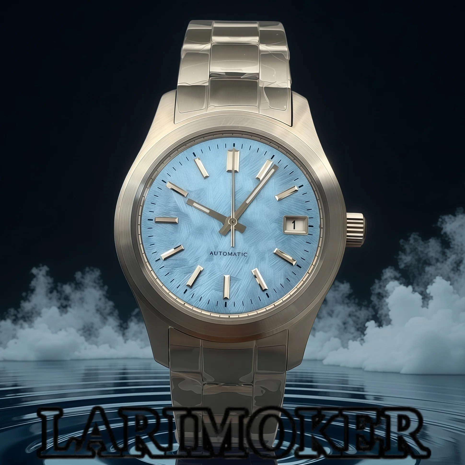 

Мужские автоматические механические часы LARIMOKER, 39 мм, с текстурированным циферблатом, подходят для механизма NH35, из нержавеющей стали 316L, с сапфировым стеклом