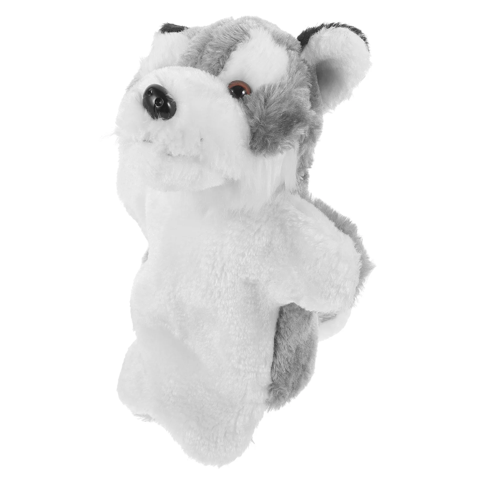 

Kids Toys Wolf Animal Hand Puppet Early Education Cartoon Cosplay Story Telling Plush Parent-child