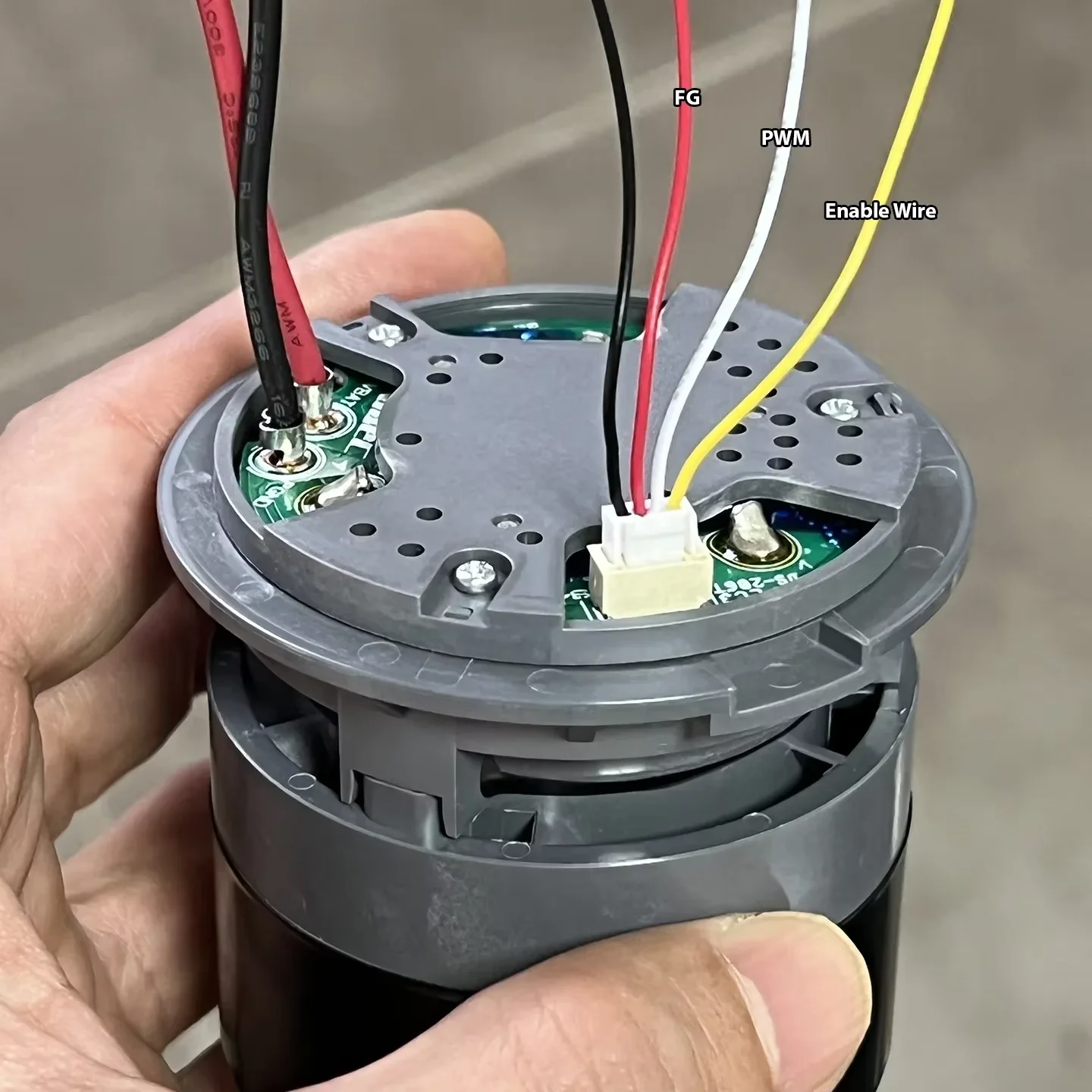 Nidec Brushless Motor Fan DC 21V-24V 150W High Speed Strong Suction for Robot Vacuum Sweeper