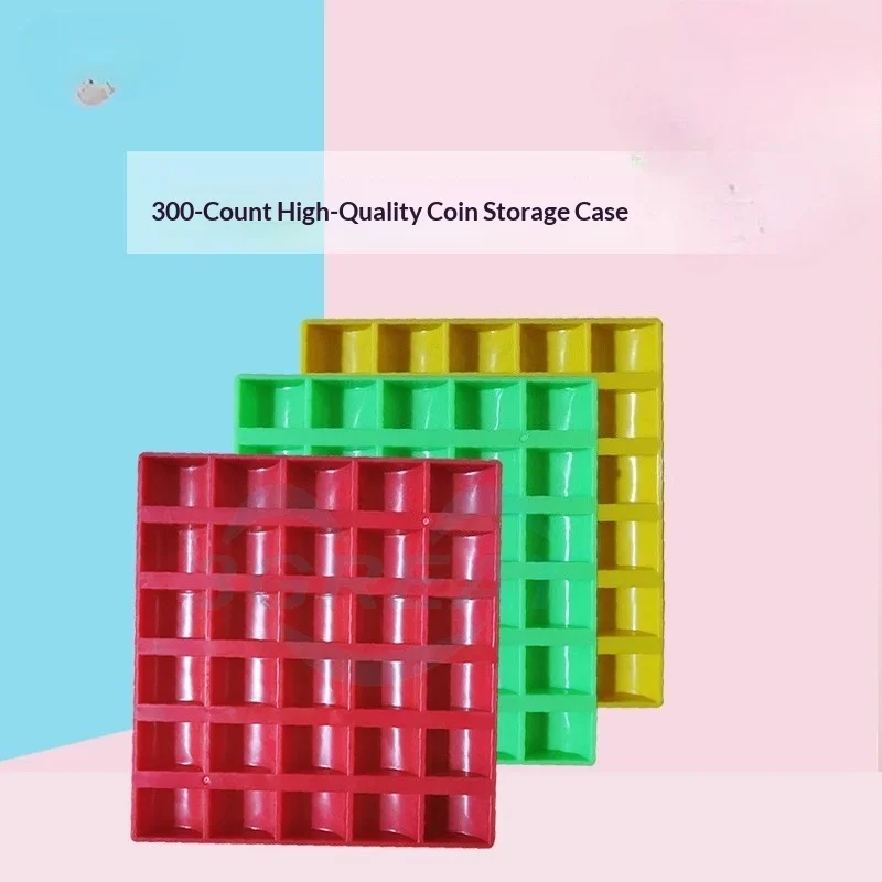 Coin Operated Games Arcade Coin Box 300 Capacity 25mm Coin Holder for Game Machine Shop Organization