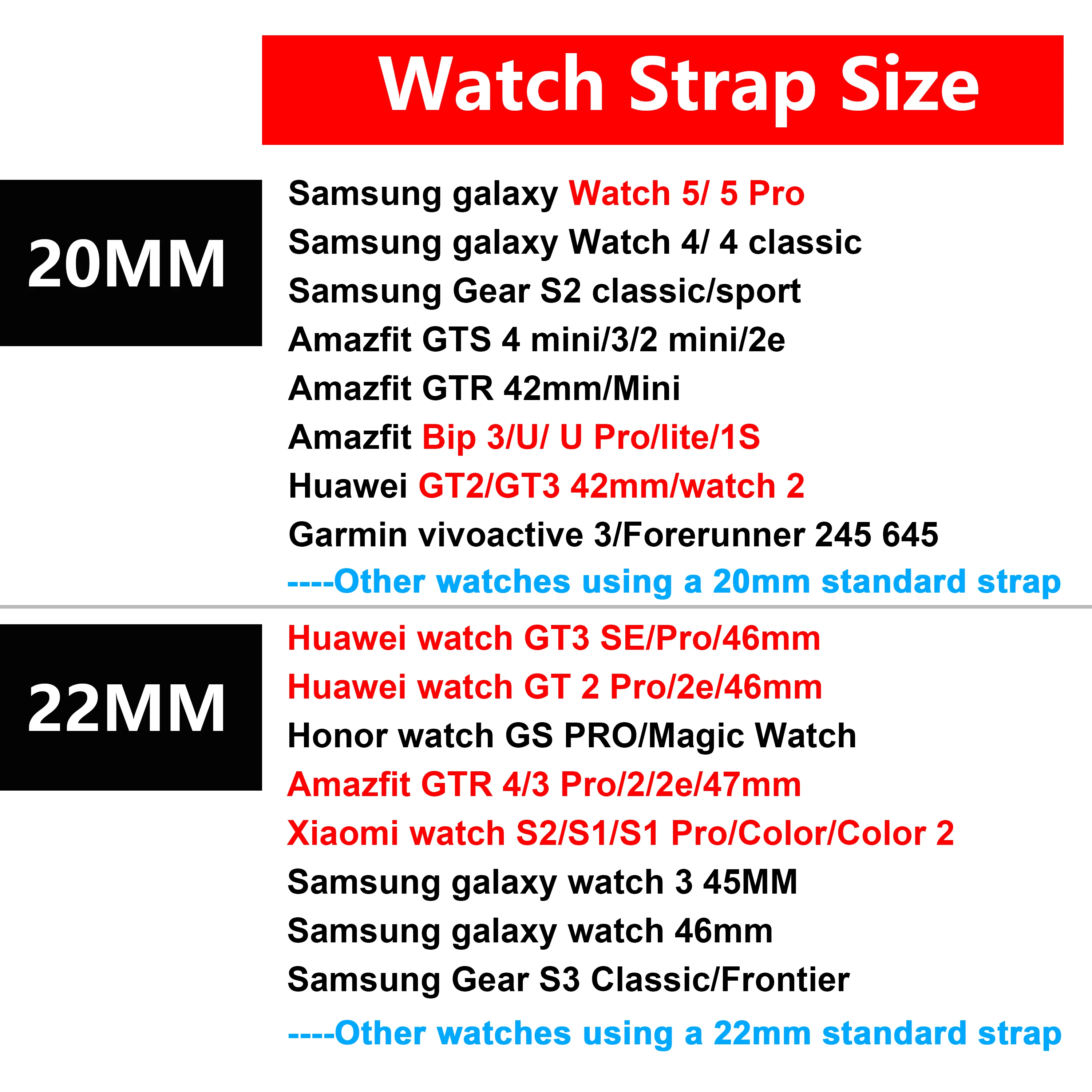 Amazfit-Huami Amazfitウォッチ用ブレスレット,シリコン,20mm,22mm,3 4 5 pro