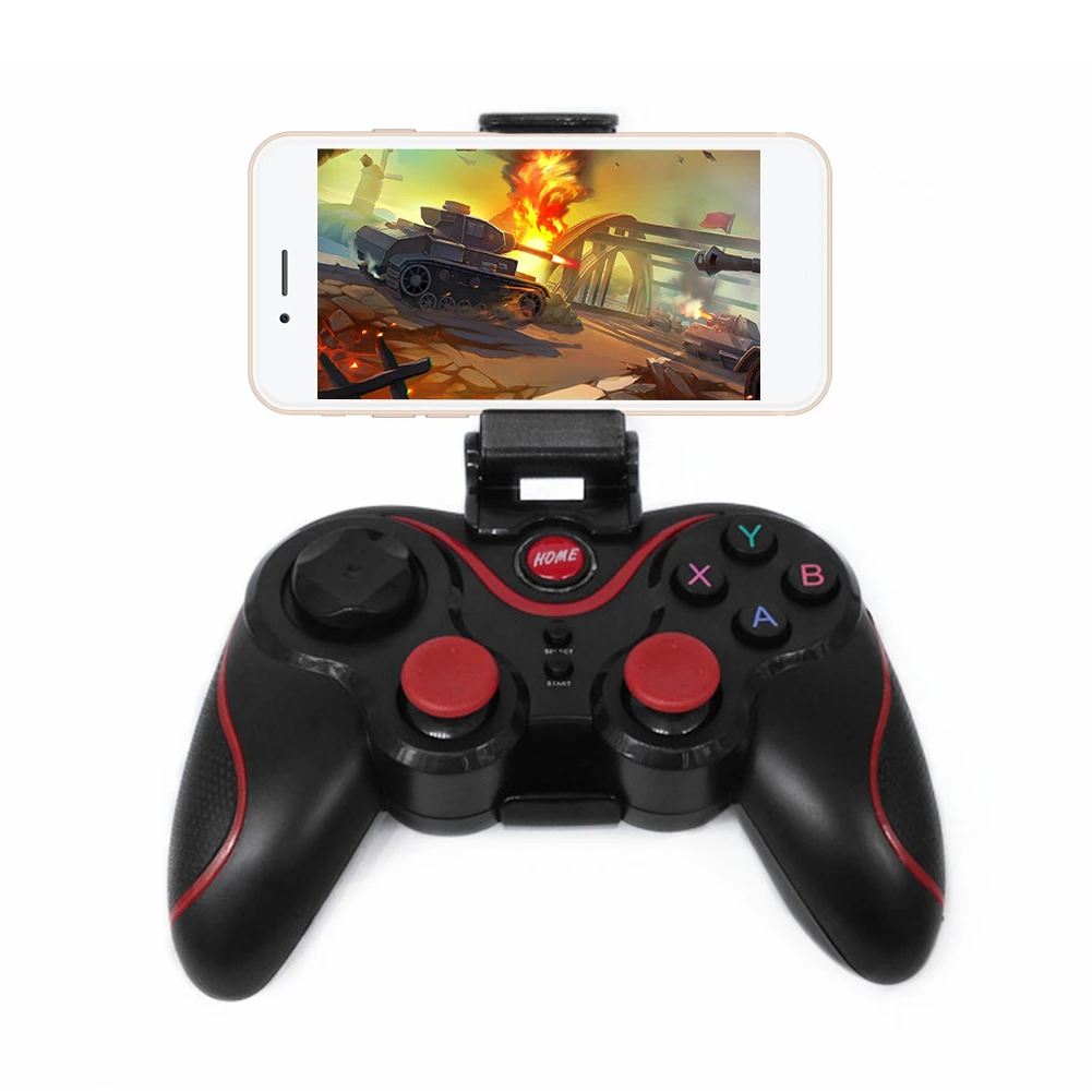 Wireless Controller Gamepad Phone Controller Gamepad Smartphone Clip Stand Game Controller Mount Holder for Android IOS Phone