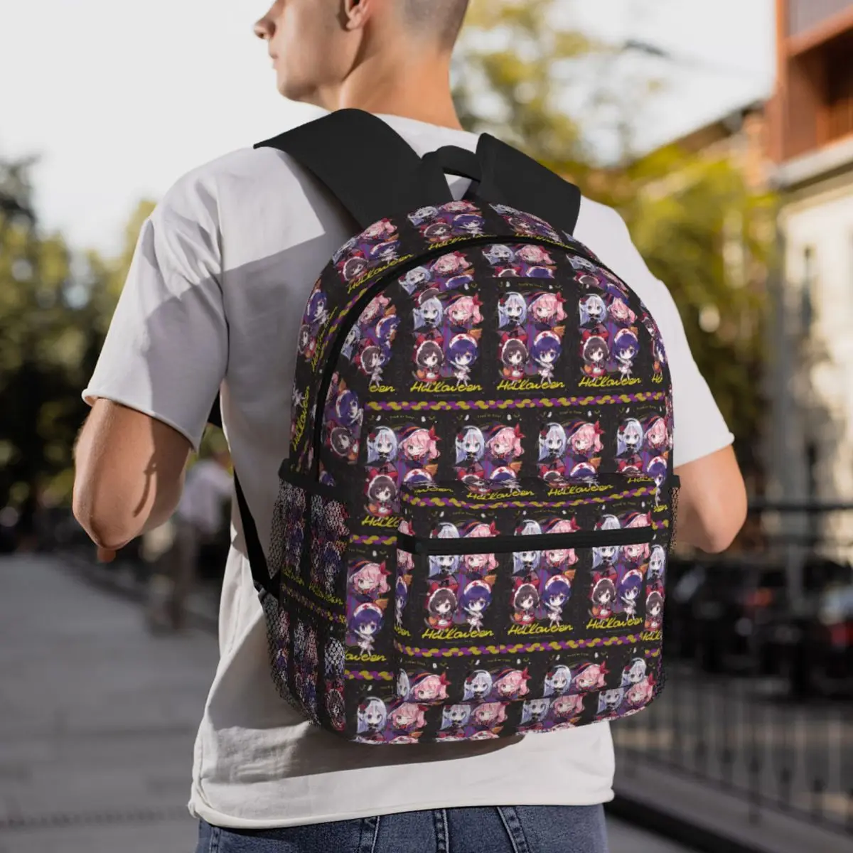

Mizuki Akiyama Chib Student Backpack School Bag Hiking Travel Daypack for Boys Girls Fashion Bookbag Shoulder Bags