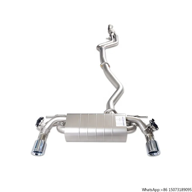 Trustable Quality Sound Stainless Steel Exhaust Pipe Muffler for M135i N55 3.0T MY 2012-2016 Catback