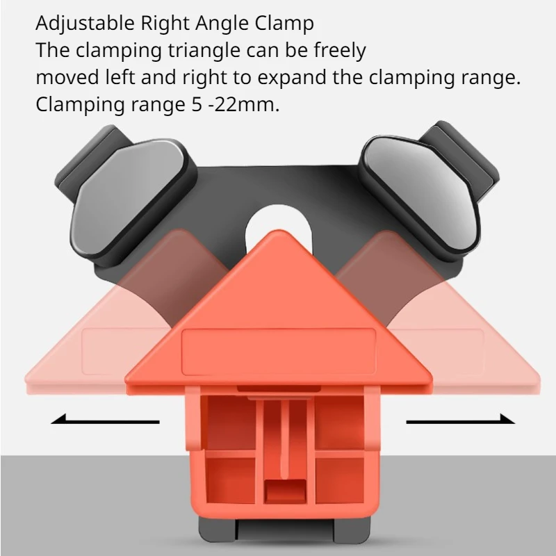 4 шт. угловые зажимы 90 °   Прямоугольные зажимы Деревообрабатывающие зажимные инструменты с регулируемым поворотным угловым угловым зажимом Фурнитура НАБОР ДЕРЕВЯННЫХ ЗАжимов
