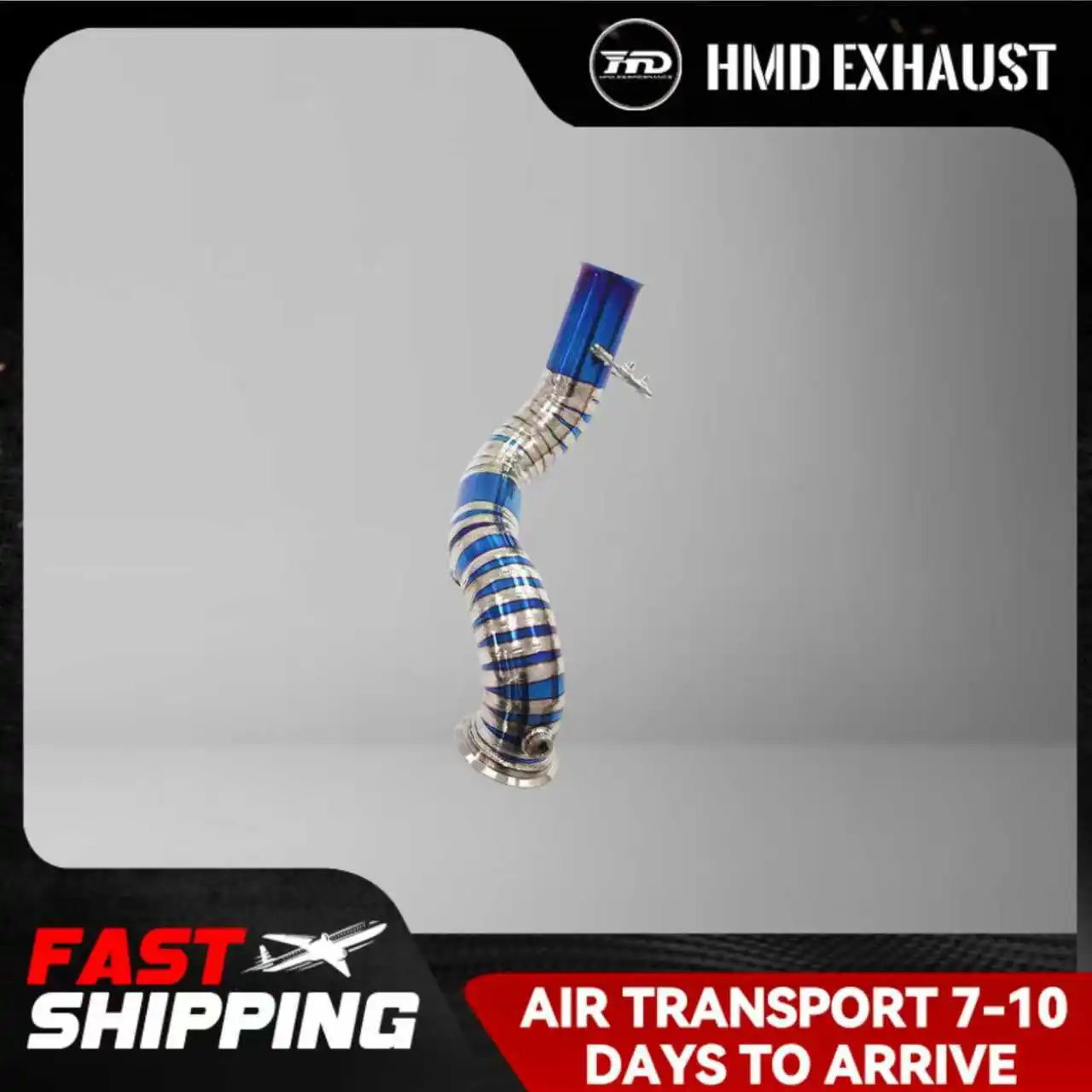 

HMD Exhaust Downpipe for Mercedes-Benz C200 W205 RHD Ti with Catalytic Converter Large diameter Today's Specials
