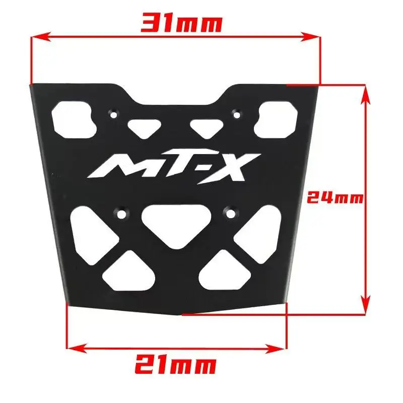 Steel modification/upgrade for 800mt motorcycle extension rack rear rack luggage rack trunk