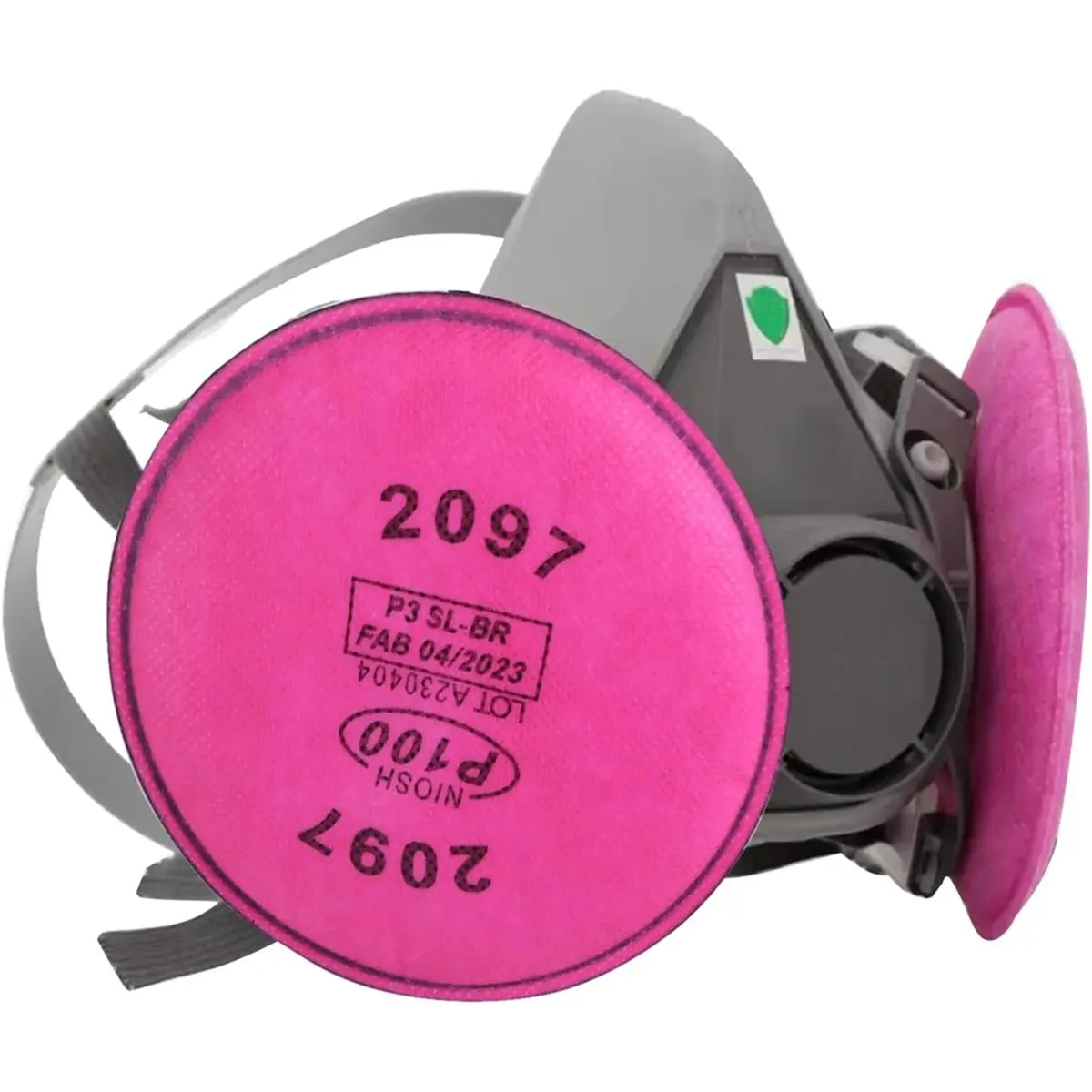 40 Pcs 2097 P-100 Particulate Filter Cotton, with Activated Carbon Layer for 6000 7000 FF-400 Series Respirator