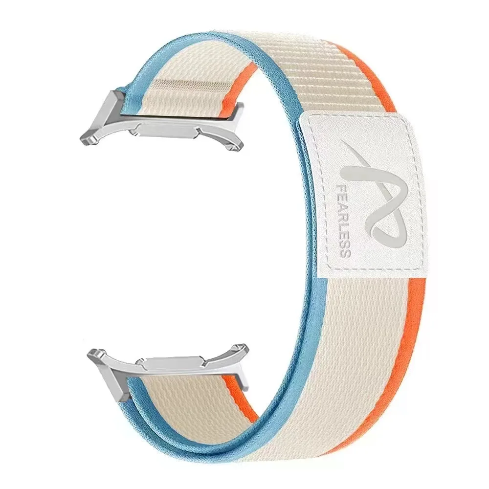 Нейлоновый кожаный ремешок для часов Samsung Galaxy watch 7 Ultra 47 мм