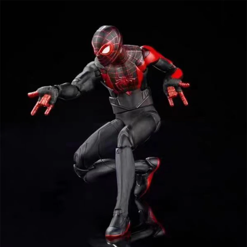 Hasbro Marvel Legends 6-Zoll Spider Man Gamerverse Miles Morales (Spider-Man 2) Actionfigur Modell Geschenk Spielzeugkollektion für Kinder