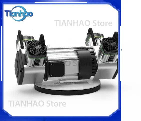 Portable Heavy-Duty Recirculating Air Compressor with 4-Cylinder Pump for Industrial Use