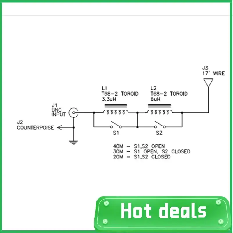 

Portable 10W 40-30-20M Tri-Band Vertical Antenna Portable Tri-Band Vertical Antenna Portable 10W 40-30-20M Port Finished
