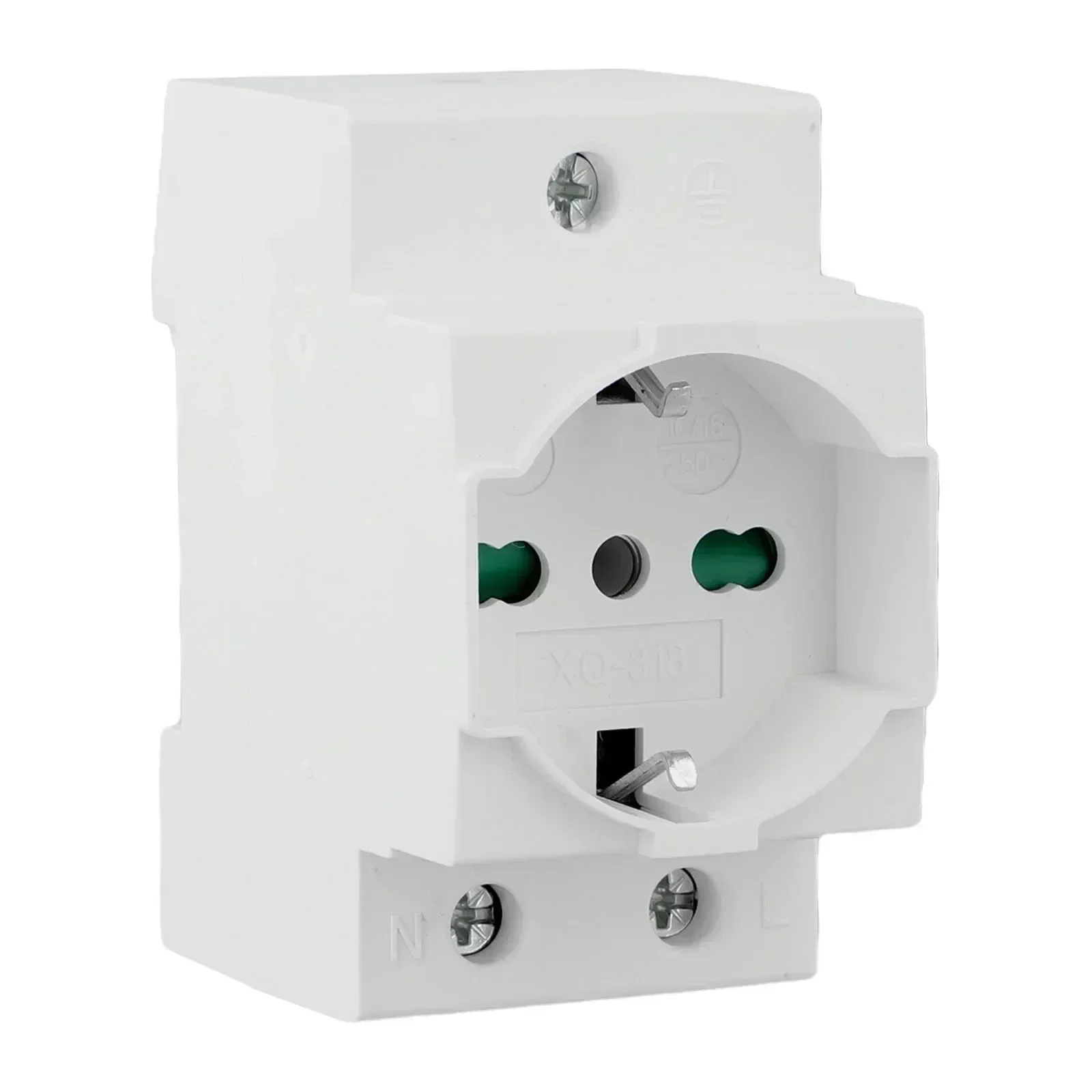 1PC DIN Rail Socket AC 220V-Stabilizer Automatic Surge Protector Voltage Relay Socket US/EU/FR/UK/ZA/IT-Plug Electrical Tool