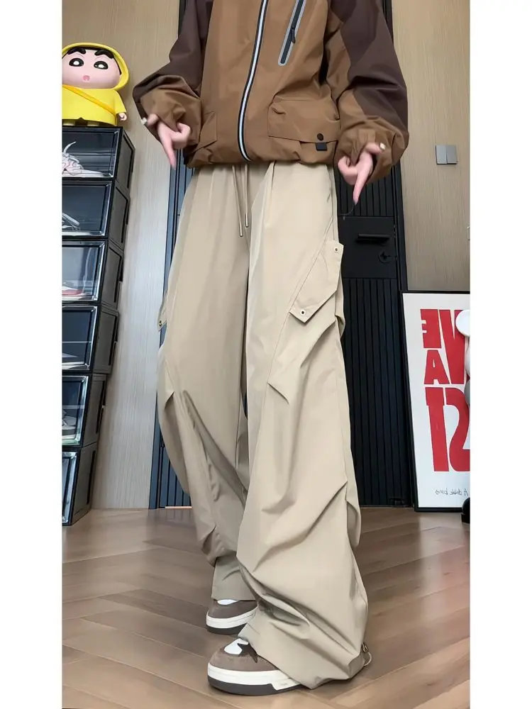 

Мужские функциональные мягкие брюки-карго American Sle, новинка 2024 года, свободные прямые брюки для активного отдыха, альпинизма и тактических задач