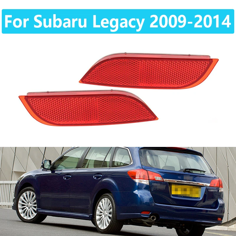 

Rear bumper reflector Guide Light Strip Fog Lamp For Subaru Legacy 2009-2014 XV Crosstrek 2012-2017 Impreza WRX Levorg