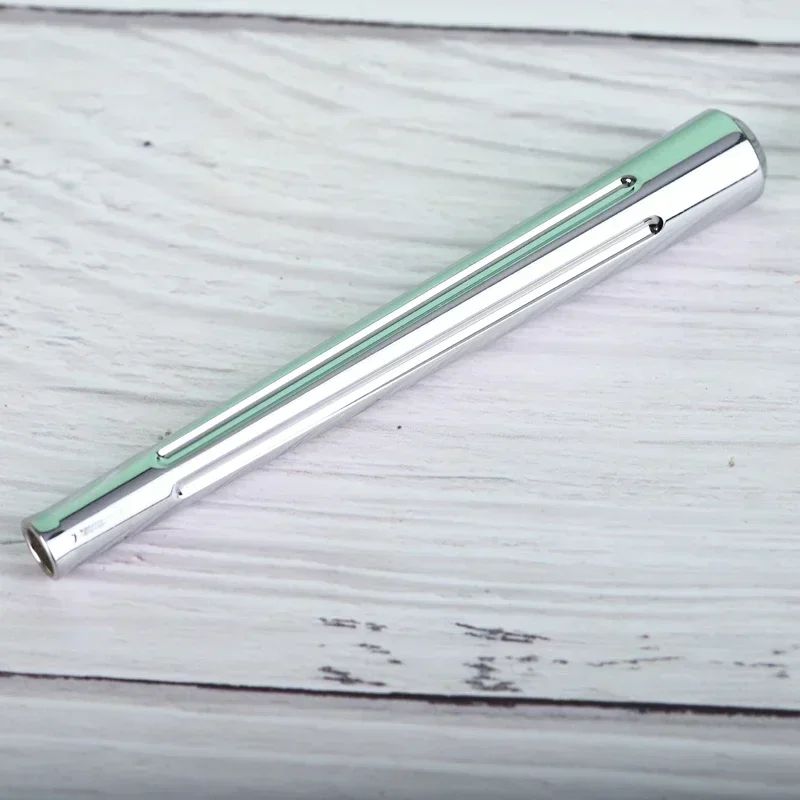 Yaqi Męski Globe Trotter Chromowany Mosiężny Uchwyt do Maszynki do Golenia Bezpieczeństwa Przenośny Wymienny Uchwyt do Maszynki Nowy Modny Prosty Uchwyt