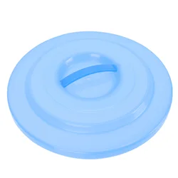 40cm Outdoor Garbage Can Lid Large Trash Accessories Waste Bin Replacement Lid Plastic Blue Color