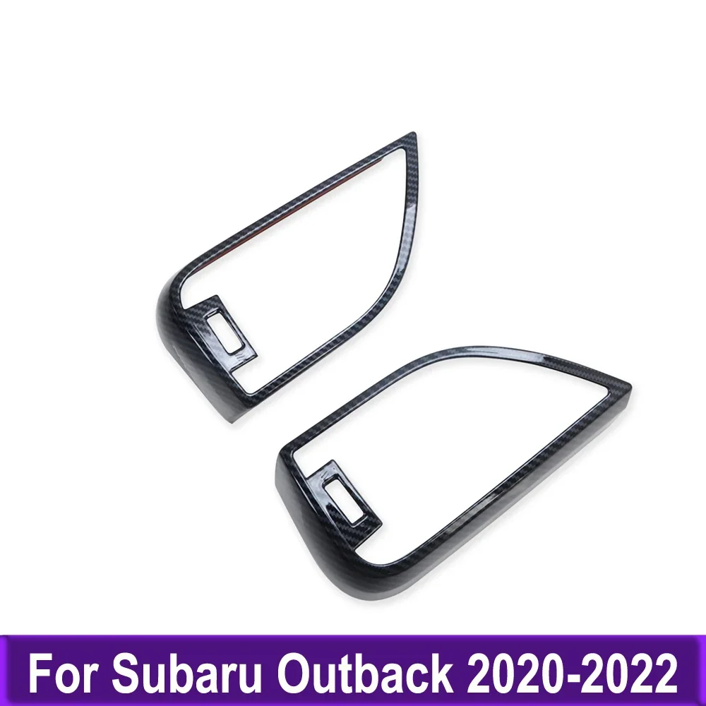

Car Accessories Inner Front Side Air Conditioning Outlet Vent Trim Cover Sticker For Subaru Outback 2020 2021 2022