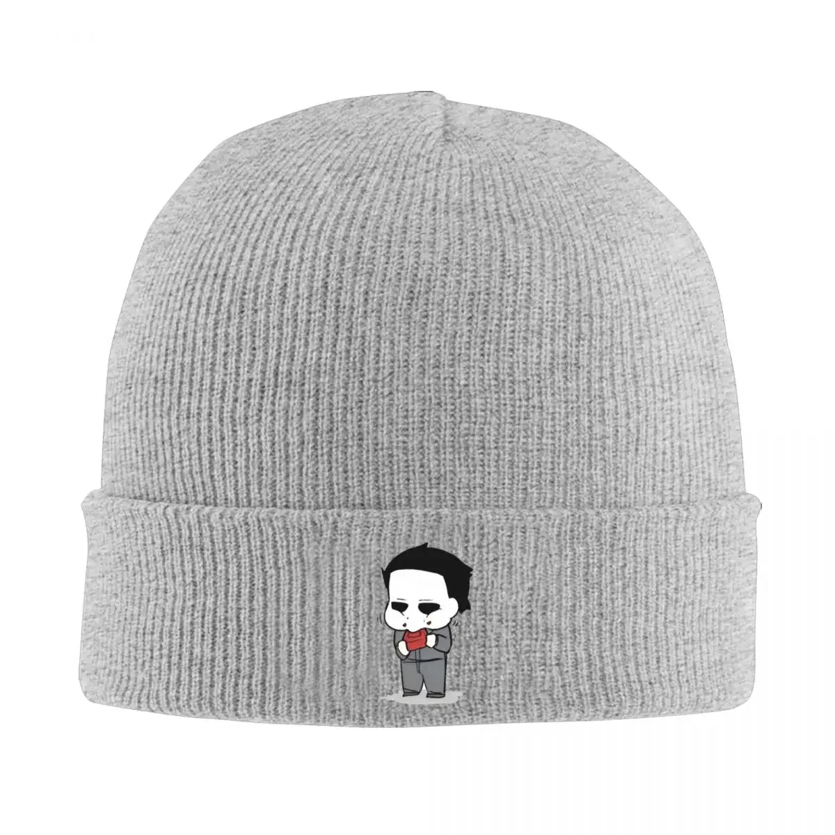 Horror Character Knitted Caps Women's Men's Beanie Autumn Winter Hats Halloween Movie Warm Caps