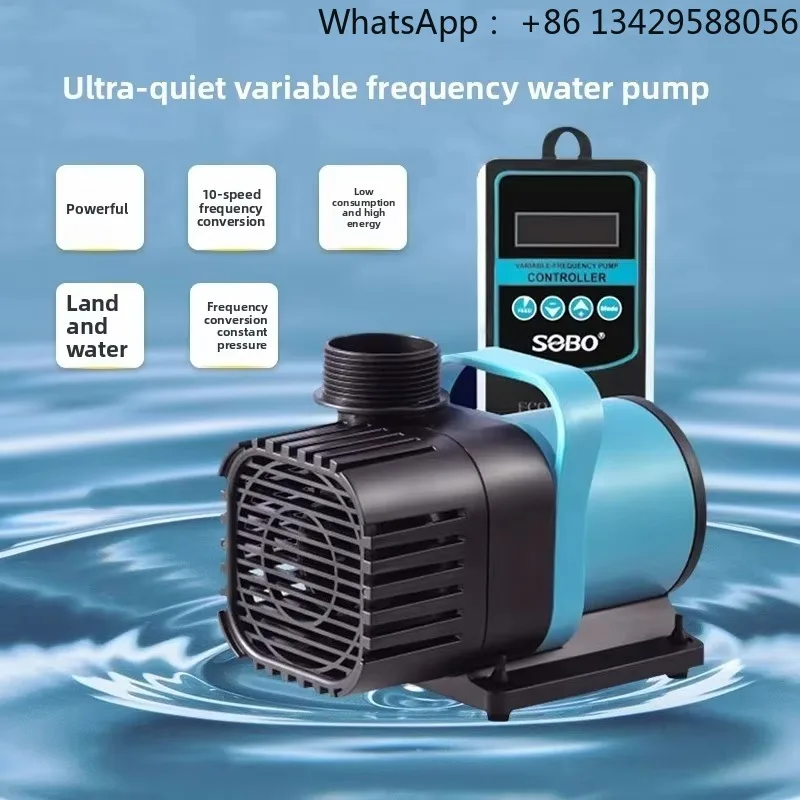 Wholesale 12000lh Fish Pond Pumps DC Submersible Water Pump Various Speed Koi Pond Return Pump Custom Aquarium Fish Tank Pump