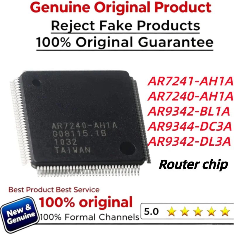 10pcs New AR7241-AH1A  AR7240-AH1A  AR9342-BL1A  AR9344-DC3A  AR9342-DL3A  AR7241 AR7240 AR9342 AR9344 Chip IC