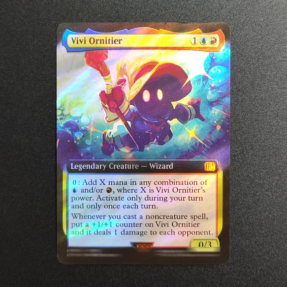 

Прокси-карты Magic: The Gathering Vivi Ornitier Wizard, высококачественные коллекционные карточки для настольных игр и торговли