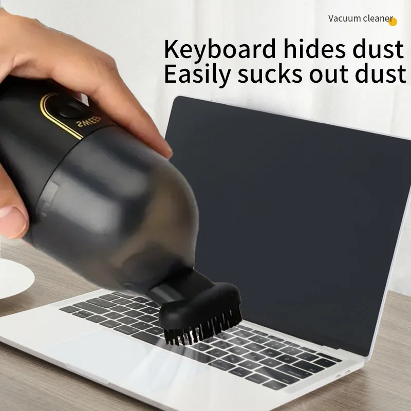 Wireless Air Duster Portable Desktop Vacuum Cleaner Handheld Dust Collector Rechargeable For PC Laptop Car Clean Keyboard