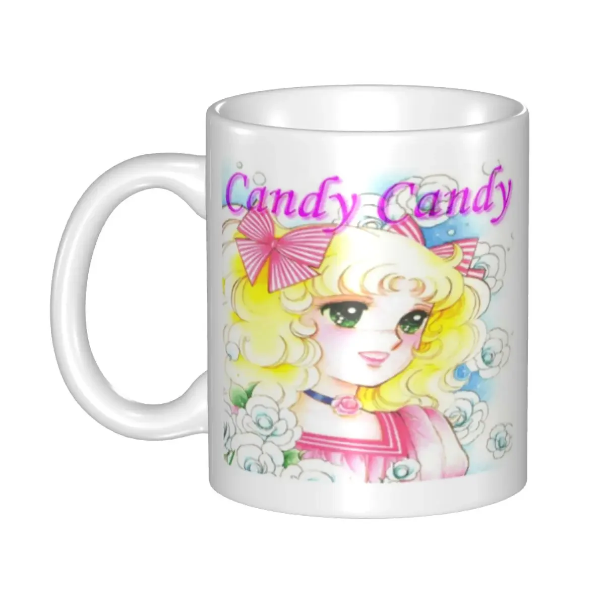 DIY Candy Candy Ceramic Mug Custom Anime Manga Coffee Cup Creative Present