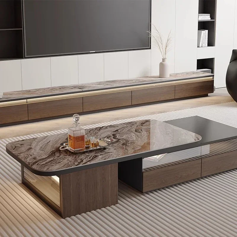 

Nordic Shelf Tv Stands Living Room Mobile Display Luxury Drawers Tv Table Designer Storage Movies Muebles Replica Furniture