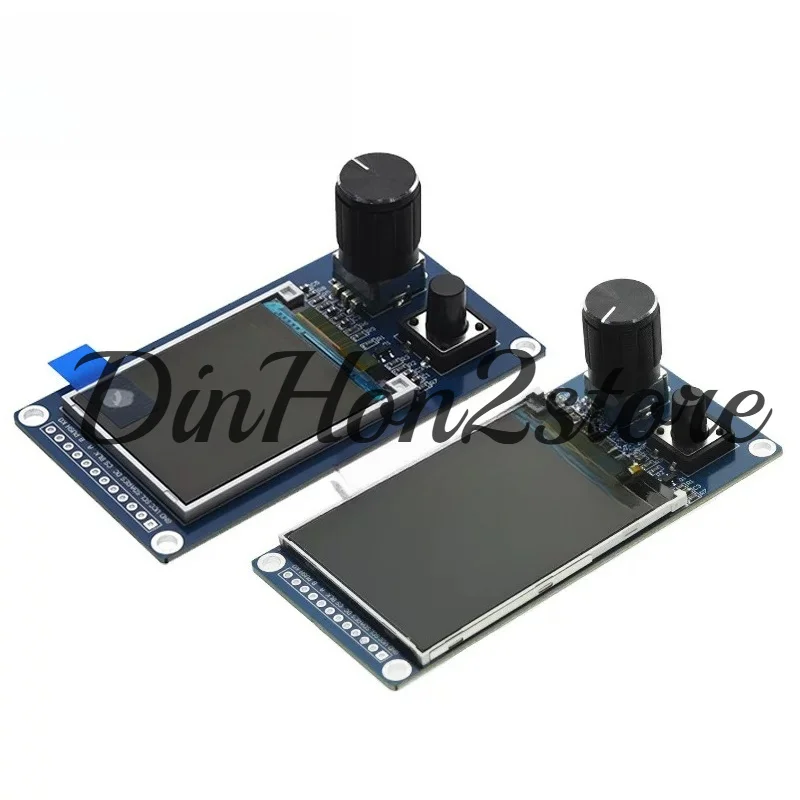 1.8-inch and 2.4-inch TFT displays with EC11 rotary encoder combination modules, SPI interface LCD displays