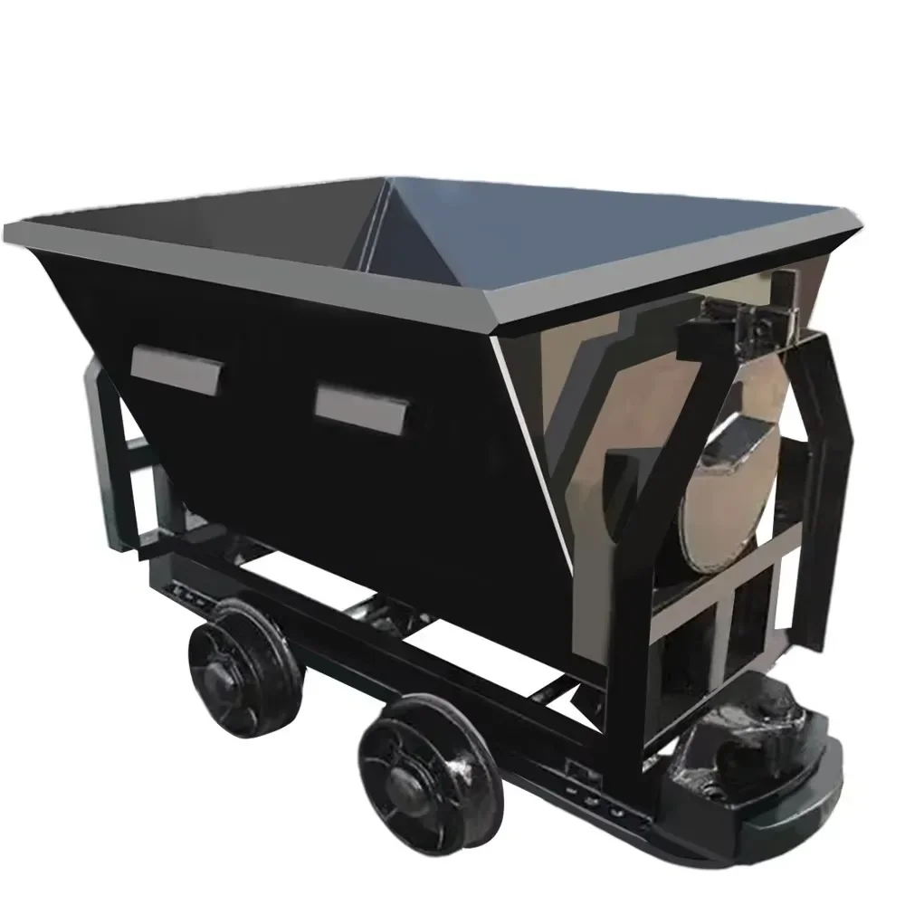 

Industrial side mine car for tunnel mineral transportation Heavy underground railway mine car side dump truck