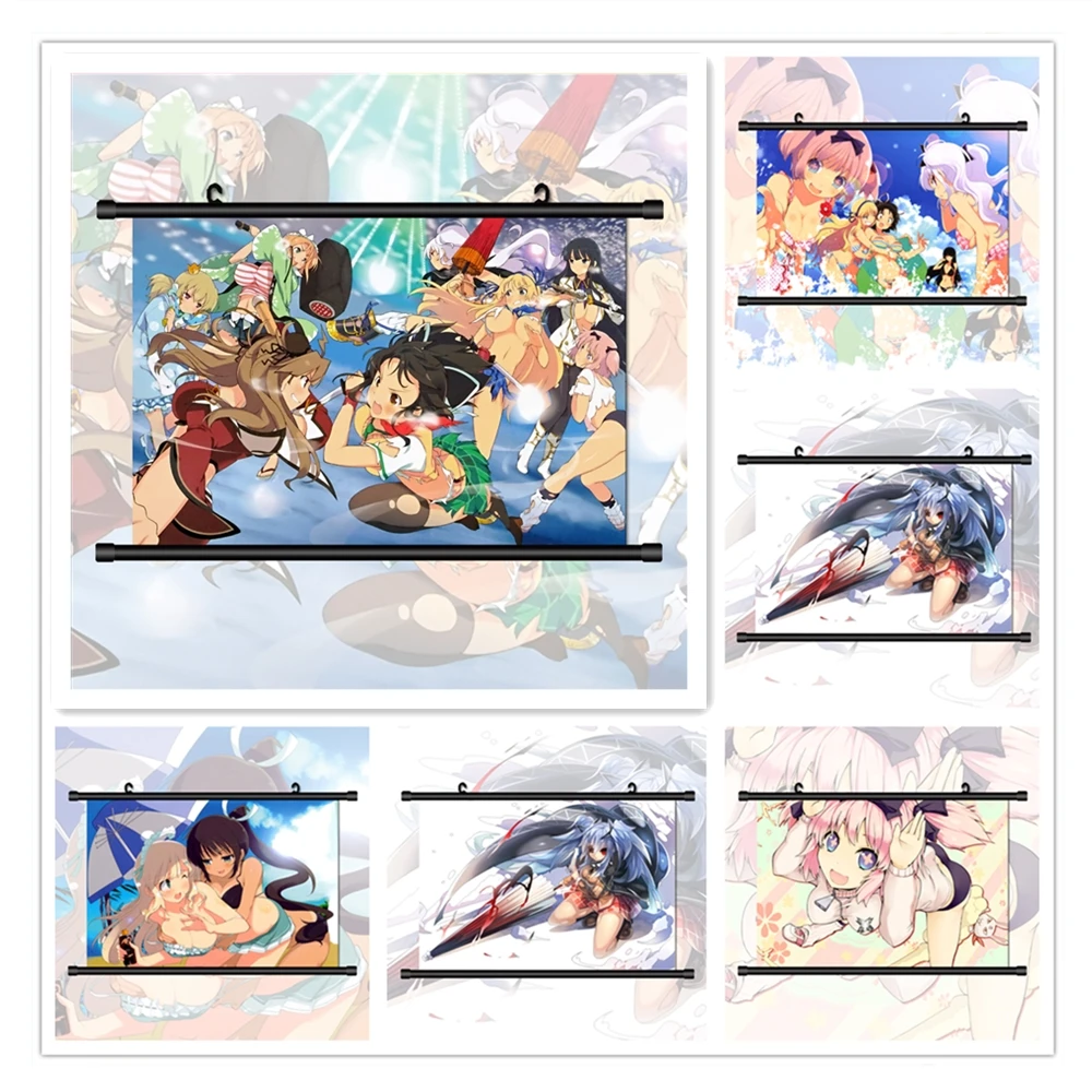 Full Diamond Diamond Painting Senran Kagura Anime Diamond Embroidery Cross Stitch Kit Diamond Mosaic Home Decor Diamond Art