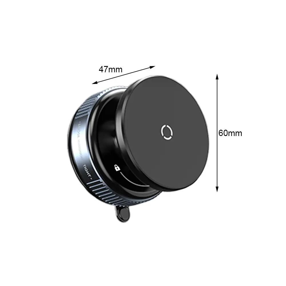 For Magsafe Vacuum Magnetic Suction Cup Phone Holder 360° Roating Swivel Stand Suction Cup For Universal Phone Swivel Holder