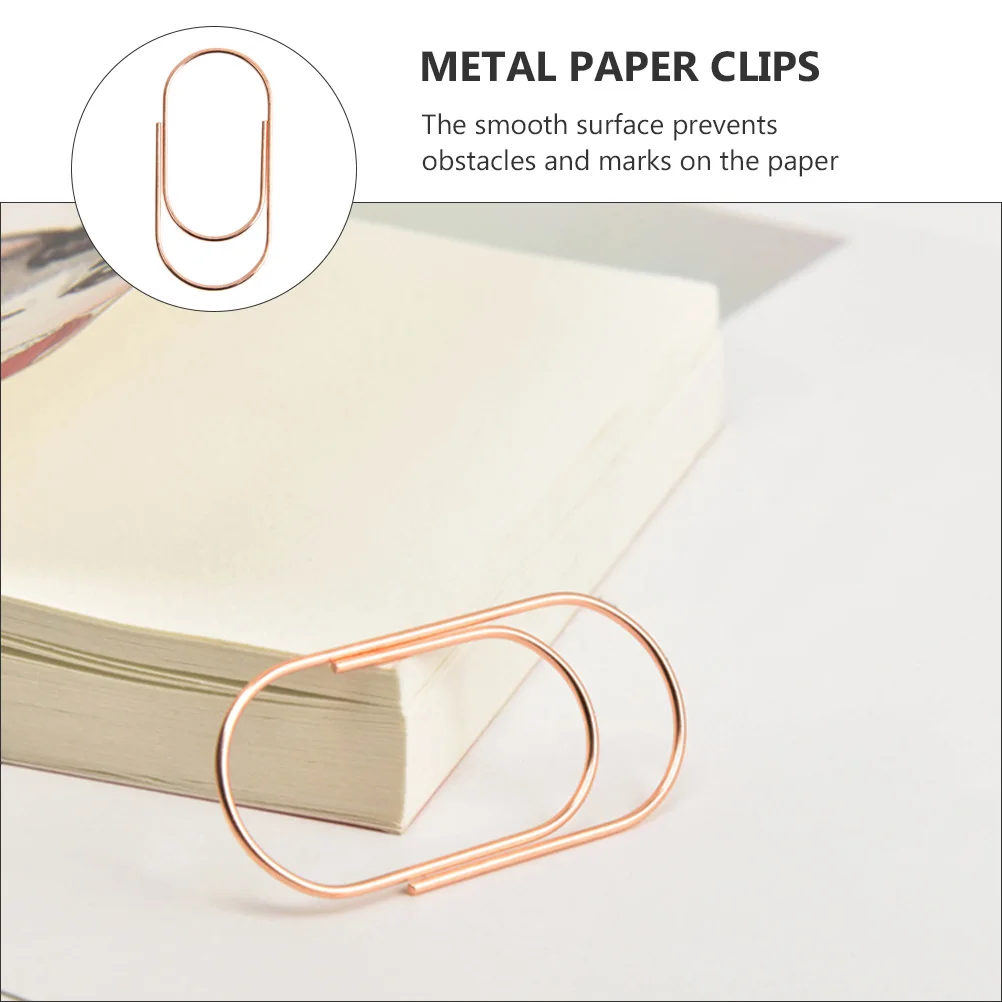 

20 Pcs Paper Clip Memo Holder Photo Clips Jumbo Non-slip Metal Supplies Kit Clamp Work