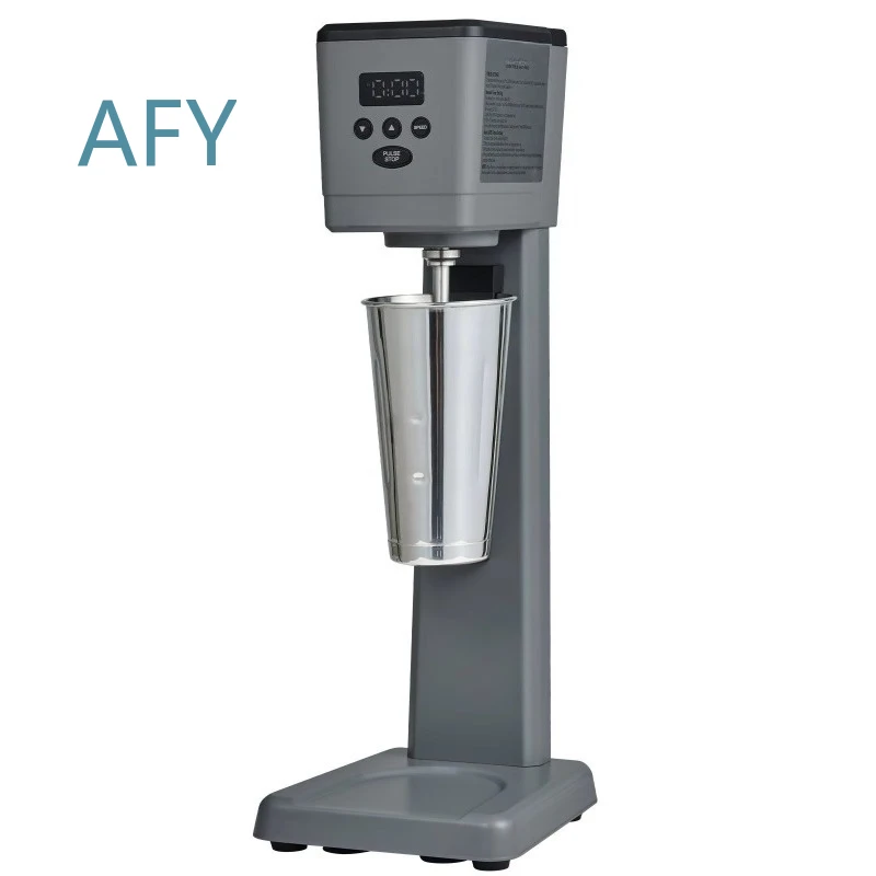 375W Electric Milkshake Maker for Home Barista Use LED Display 3-Speed Drink Mixer Blender Frother with Intelligent