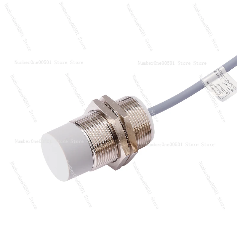 M30 Inductive Short Pattern Proximity Sensor NPN DC Three-Wire 10-30vdc Metal Detection Switch Waterproof Oil