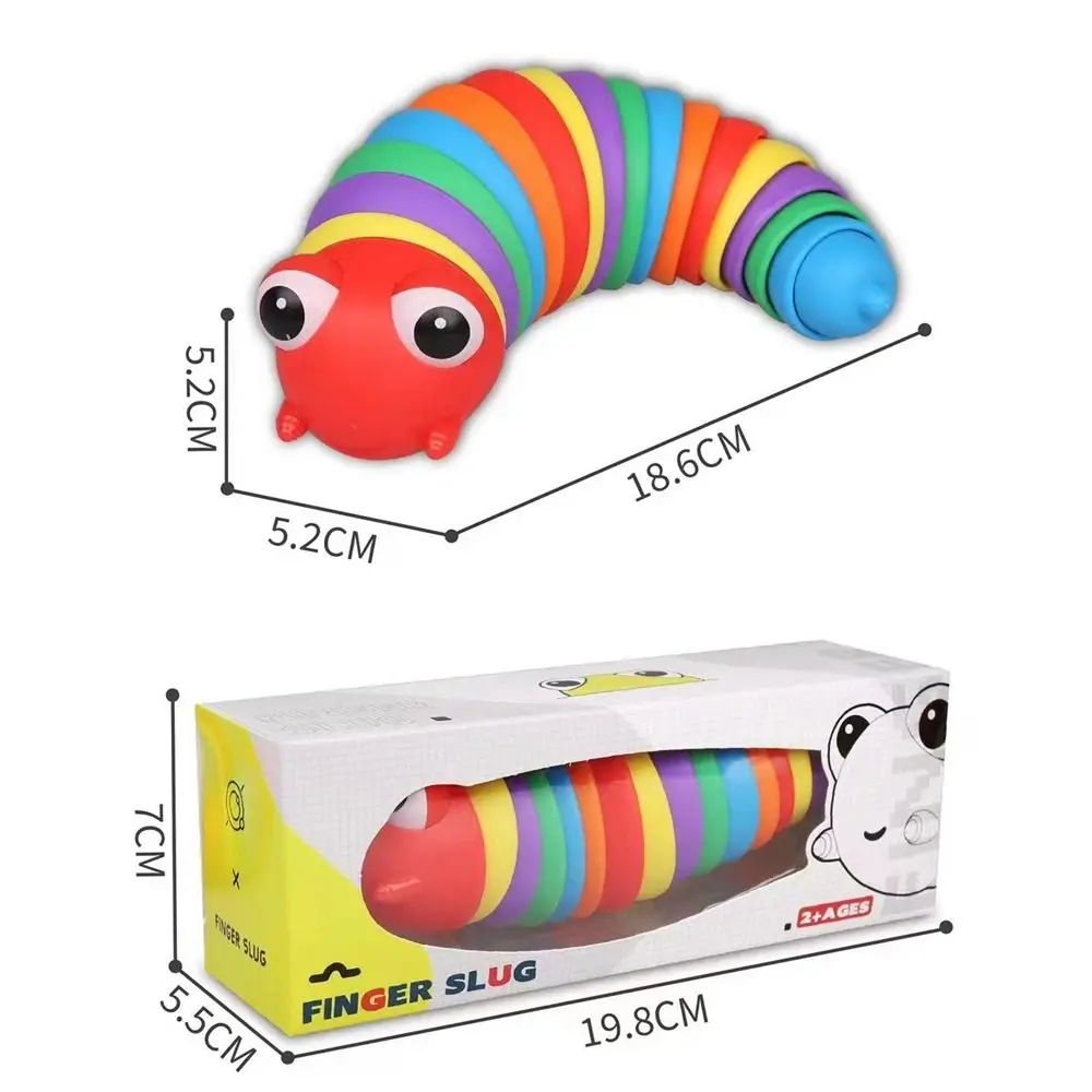 SlDPToy coloré et flexible pour enfants, 3D Fidget, Twist, Souligné, Instituts portables, Nouveau