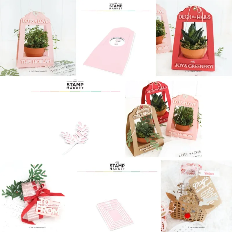 

Carrying a perforated vegetable basket Cutting Dies Scrapbook Diary Decoration Stencil Embossing Template DIY Greeting Card Hand