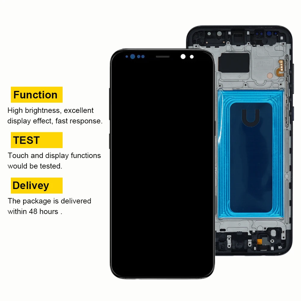 Screen For Samsung Galaxy S8 Plus G955F G955FD G955U G955S LCD Display Touch Screen Digitizer with Frame For Samsumg S8+ LCD